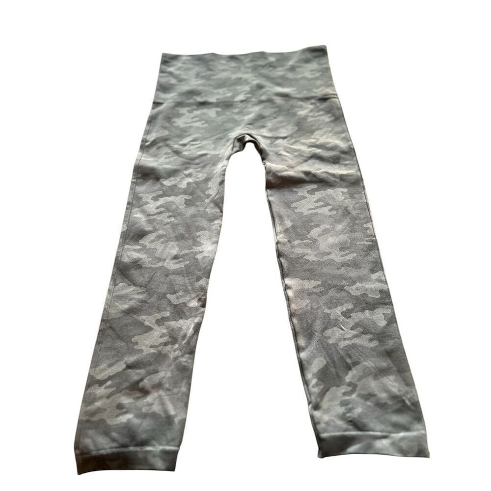 Spanx Women's‎ Camo Ankle Leggings Size M Stone Wash Fashion Casual